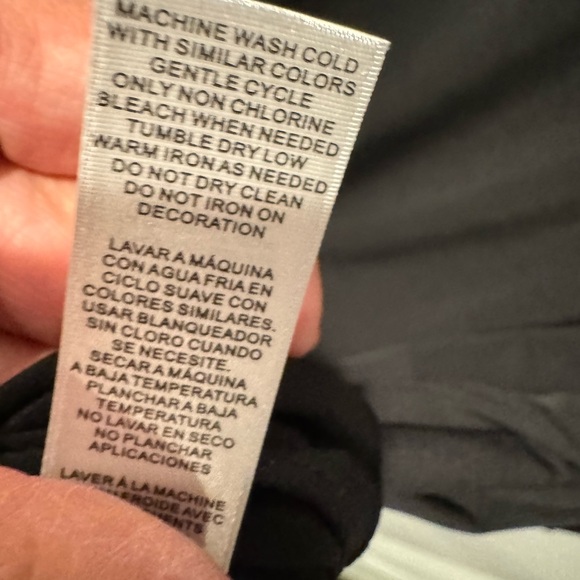 Chico’s black mock turtleneck tunic. - Picture 3 of 5